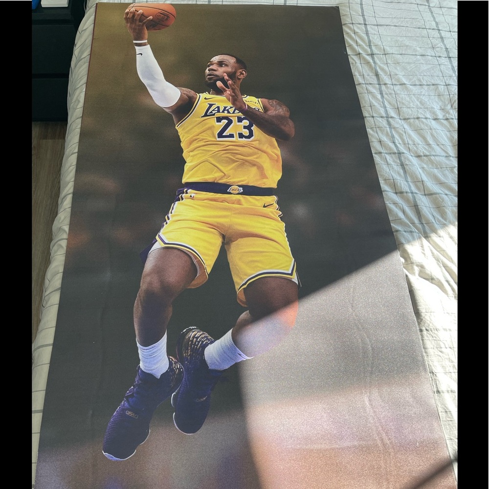 Lebron James Magnetic Poster
